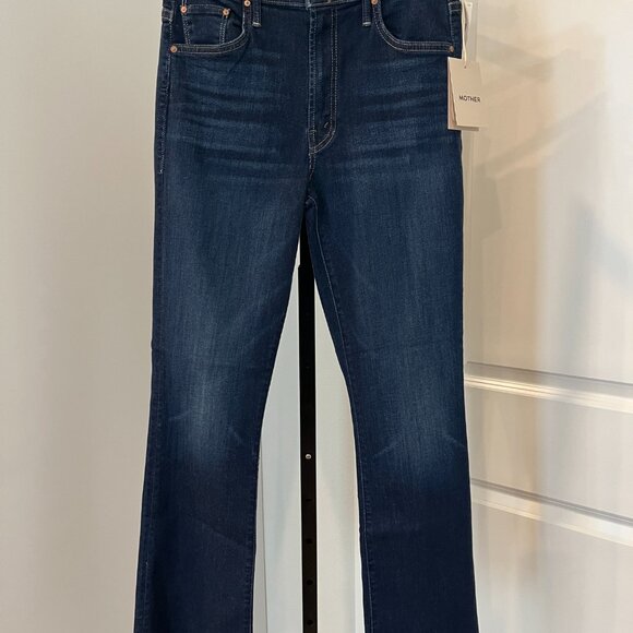 MOTHER JEANS - THE INSIDER CROP STEP FRAY - WASH: OFF LIMITS - SIZE 27 - NWT - Picture 4 of 10